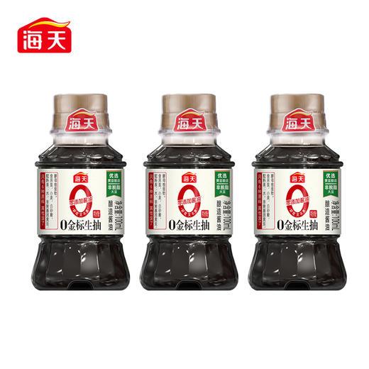 海天 0金标生抽100mL*1瓶新鲜健康美味 KJDF-20240304-0005 商品图2