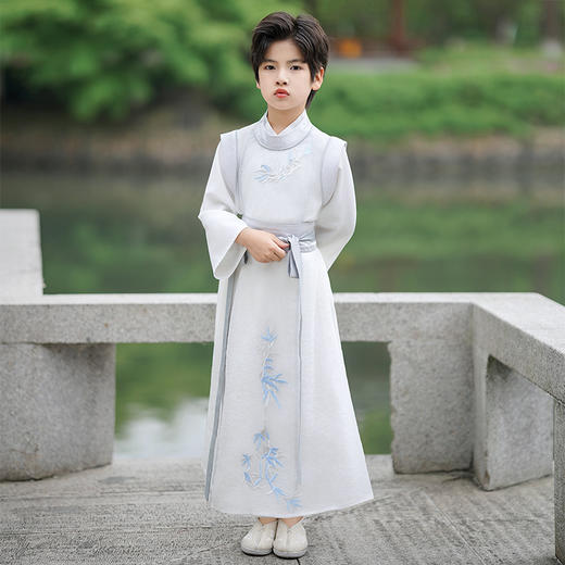 【团购】【温言】苏城纪男童汉服SL3160（长袖） 商品图2