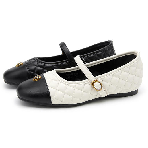 西遇浅口厚底玛丽珍鞋女2026春季新款山茶花小香风优雅时尚单鞋子V0566336 商品图4