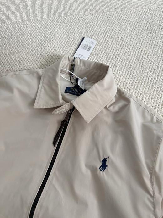 F040909春季新款螺纹刺绣防风防水防污三防工艺时尚百搭夹克长袖外套 商品图6