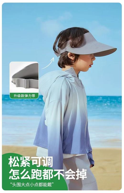 【店庆提前购】哈瑞咪多样屋 元气小黄鸭 儿童遮阳帽防紫外线大帽檐无痕 感光变色 活动价：59.9元 商品图5
