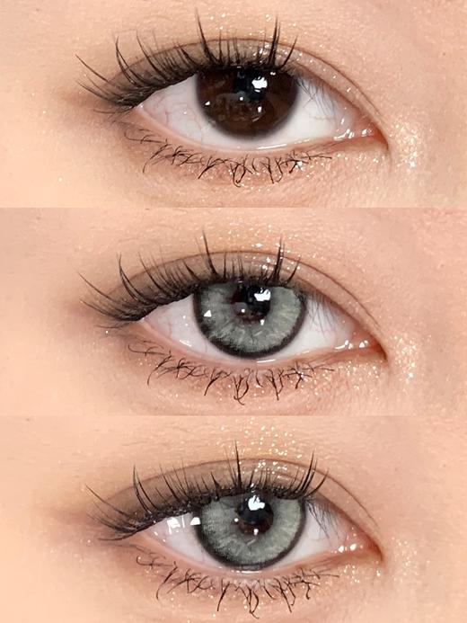 巴洛克银珠/仙本那海域蓝色/小粉珠棕/咖啡黑巧咖 年抛美瞳 商品图1