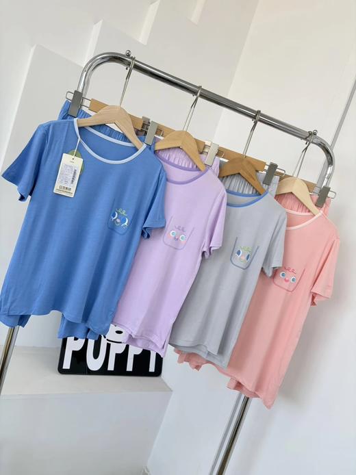 紧急清‼️‼️无补不退换！儿童家居服套装（短袖+7分裤）  26Y04041- 商品图0