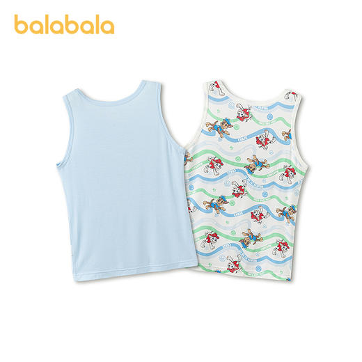 【汪汪队IP商场同款】巴拉巴拉宝宝背心夏新款儿童无袖男童两件装 商品图2