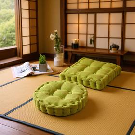 【加厚柔软！久坐舒适】坐垫榻榻米办公室座椅垫地上家用蒲团垫椅子餐椅垫加厚办公室。xb