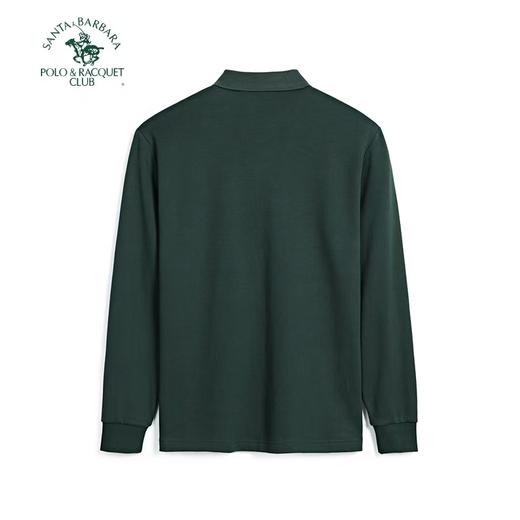 【直发】圣大保罗双面珠地重磅长袖棉T,加厚保暖,柔 软舒适,松身版型-PW24KT115M 商品图1