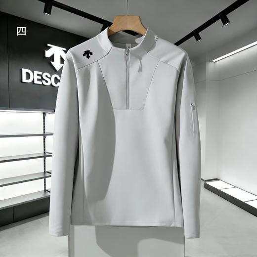 F040919春秋季新款时尚休闲百搭半拉链运动排湿速干长袖卫衣 商品图7