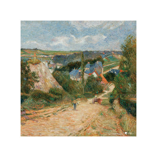 756片 平面塑料拼图 U1221 波士顿美术博物馆系列 保罗・高更 奥西尼村庄的入口 商品图0