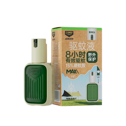 森林地带 强效驱蚊液喷雾驱虫神器避蚊胺户外露营行李箱款防蚊液可上飞机玉龙茶香60ml 商品图8