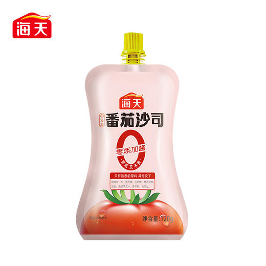 海天 0添加番茄沙司120g*1袋规格 KJDF-20231207-0001 商品图0