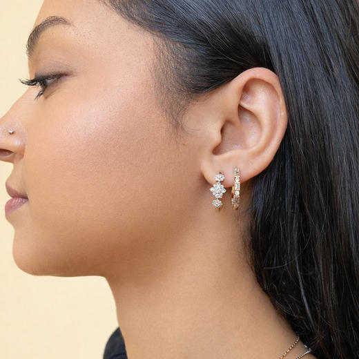 LHWINDSO 温莎珠宝 摩登爱情戒指/耳环 商品图8