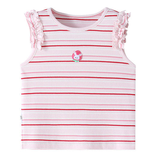 【实体店同款】女童无袖背心夏季新款安奈儿童装XG622217 商品图5