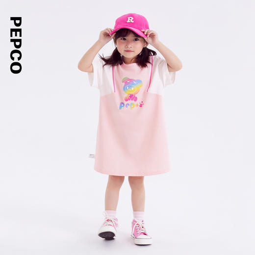 404-童圆领短袖连衣裙 商品图4