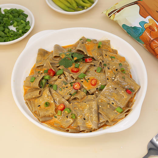 荞麦面皮免煮非油炸面皮速食干拌自带料包管理期宿舍宵夜高饱腹 商品图4