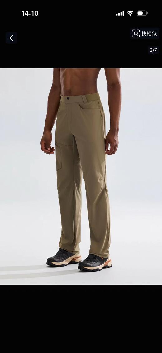 F040908春夏季新款男款耐磨抗造高弹速干运动徒步登山软壳裤长裤 商品图8