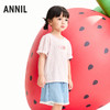 【实体店同款】女童圆领短袖上衣夏季新款安奈儿童装XG621205 商品缩略图1