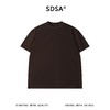 SDSA男装2026新款高贵轻奢重磅圆领短袖T恤宽松基础款休闲上衣 商品缩略图0