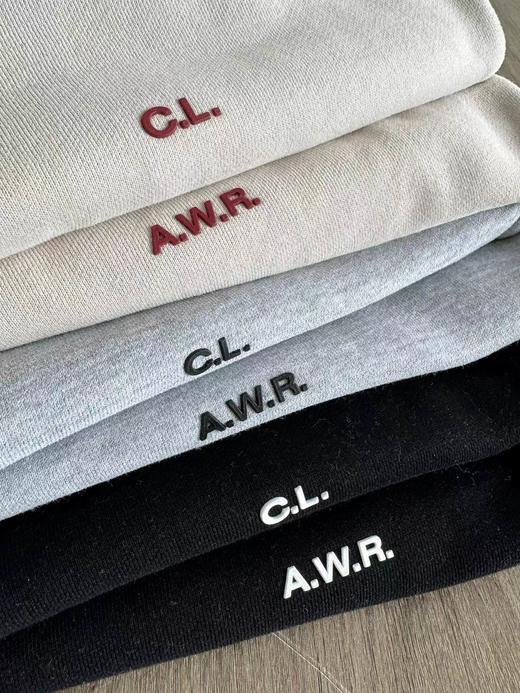 F040914春秋季新款时尚休闲日常百搭抓绒宽松直筒针织运动裤长裤 商品图14