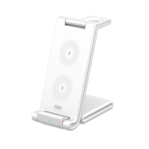 【自营】engue恩谷三合一&无线充电器手机支架EG-W8支架式快充横竖可用桌面清爽 商品图0