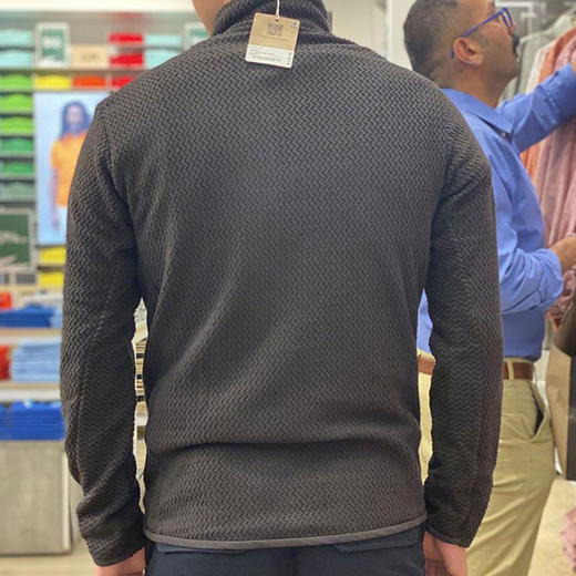 Patagonia/巴塔哥尼亚 R1 Air Zip Neck 男士轻量透气速干抓绒衣40245 商品图1