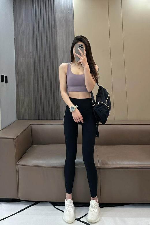 露露 Wuder train腿标24寸女士运动高腰紧身裤 商品图10