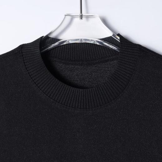 SDSA男装2026新款高贵轻奢百搭款拼接小众设计圆领短袖T恤宽松潮 商品图1