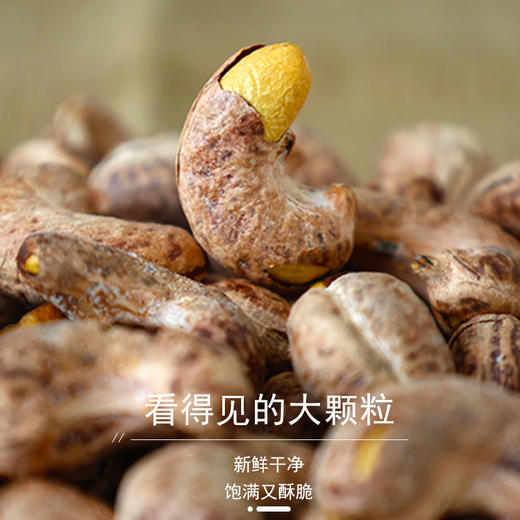 【自营】花家盛世 0添加烘焙腰果500g圆罐装新鲜健康美味 HJSSJG025
 商品图2