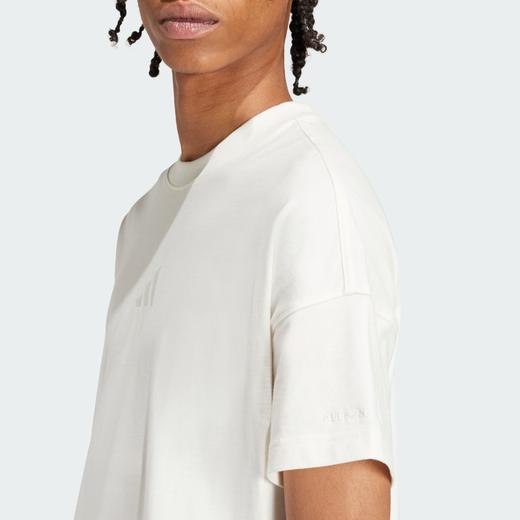 Adidas阿迪达斯ALL SZN T-SHIRT 纯棉运动休闲短袖T恤IV5217 商品图5