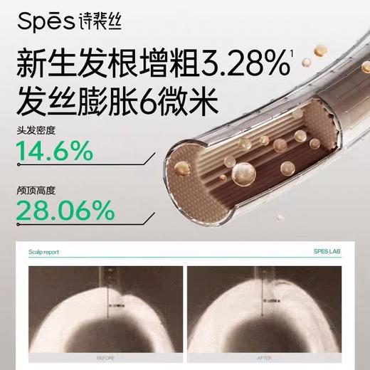 严选 | Spes诗裴丝多肽精华蓬松洗发水/护发素 500ml/瓶 多规格可选 商品图2