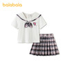 【小马宝莉IP商场同款】巴拉巴拉女童短袖套装儿童两件套2026款夏 商品缩略图4