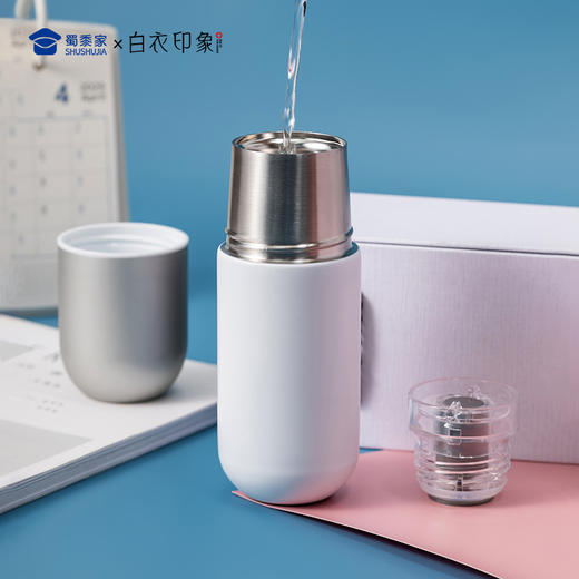 【胶囊保温杯】可定制医生护士办公喝水杯创意便携送礼水杯 商品图9