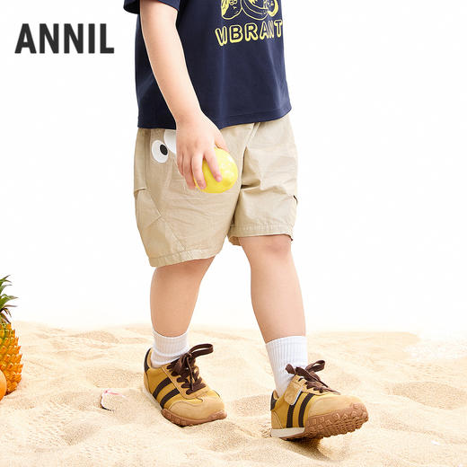 【实体店同款】男童梭织中裤夏季新款安奈儿童装XB626186 商品图1