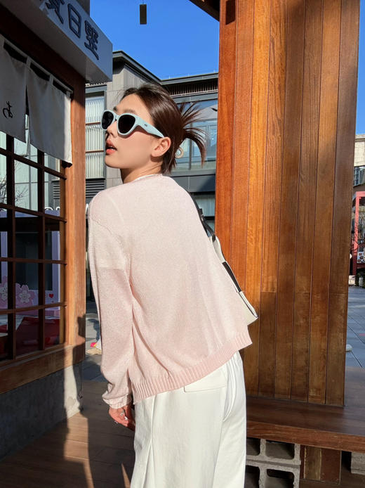 【防晒凉感】噢蜜ooomeooo防晒爱心开衫 商品图4