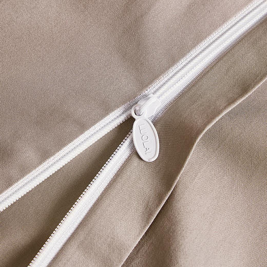 罗莱 简粹60S全棉贡缎四件套（咖啡色） 商品图6