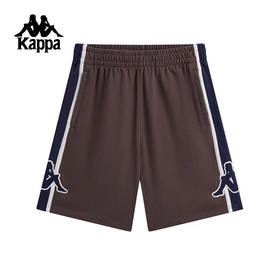MJ| Kappa卡帕背靠背新款运动短裤宽松跑步五分裤男休闲裤子K0F32DY03-6536