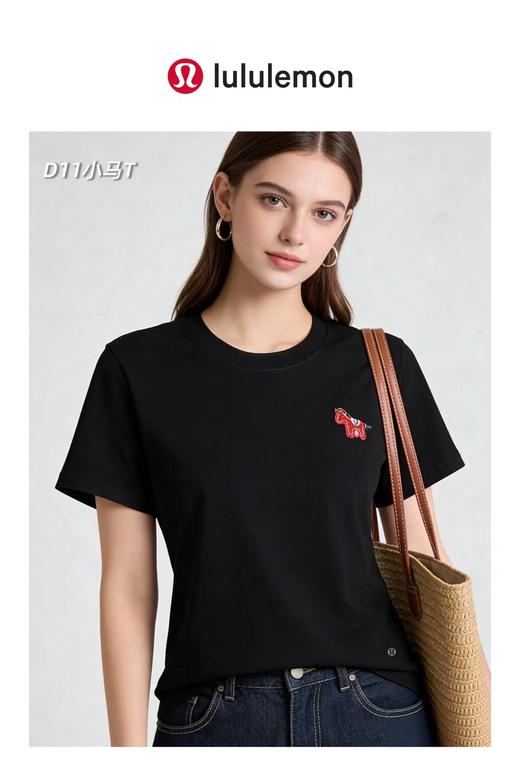 F040932一包2件装夏季新款亲肤清凉顺滑透气百搭女士短袖圆领T恤 商品图9