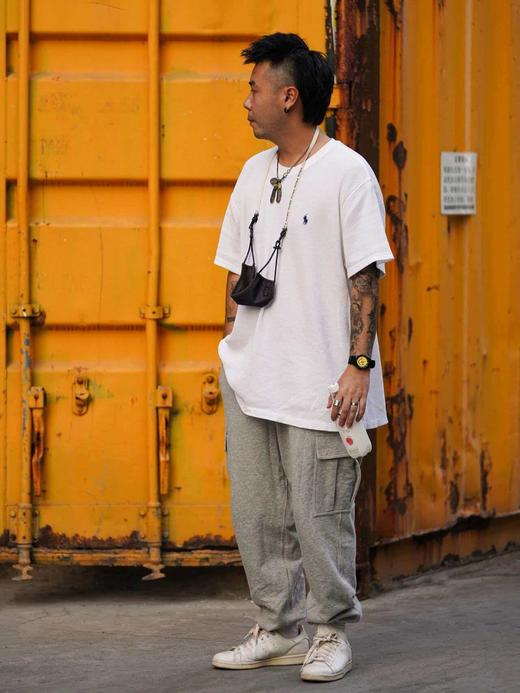 拉夫劳伦  26新款polo华夫格圆领T恤情侣款 商品图3