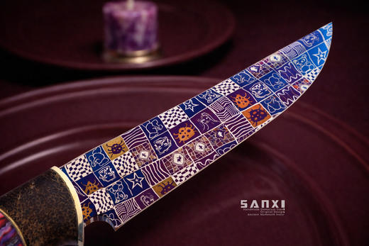 三希堂  现代刀系列  星空小猎  未开刃 商品图3