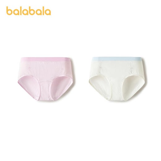 【商场同款】巴拉巴拉女童内裤三角夏新款儿童短裤抗菌舒适两条装 商品图2
