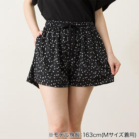 女士家居服凉感长裤冷感短裤居家外出休闲短裤点点