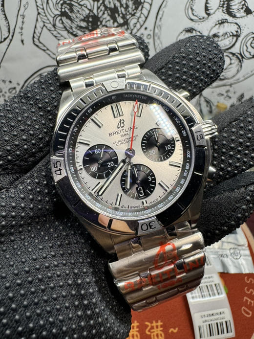 GF厂 Breitling百年灵Chronomat机械计时系列AB0134101K1A1腕表 整个手表基于正品original原版开模的super copy版本 做工精良 打磨精细乃不可多得的精品❕❕ 商品图1