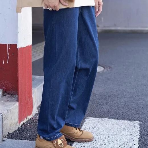 男士天丝牛仔休闲裤 ， 100%进口黑牡丹天丝面料，超薄，触感微凉，行走的“小空调”【G】 商品图5