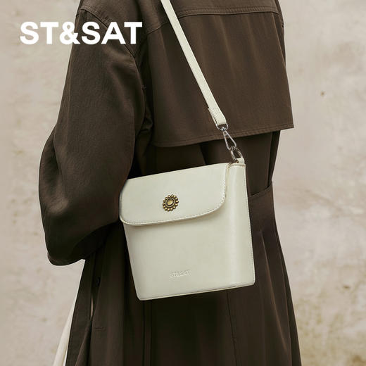 星期六高智感气质斜挎单肩包包SSD521A0VP 商品图4
