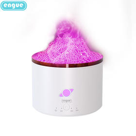 engue恩谷 火山超声波香薰机 EG-023静音喷雾大水箱卧室助眠氛围灯