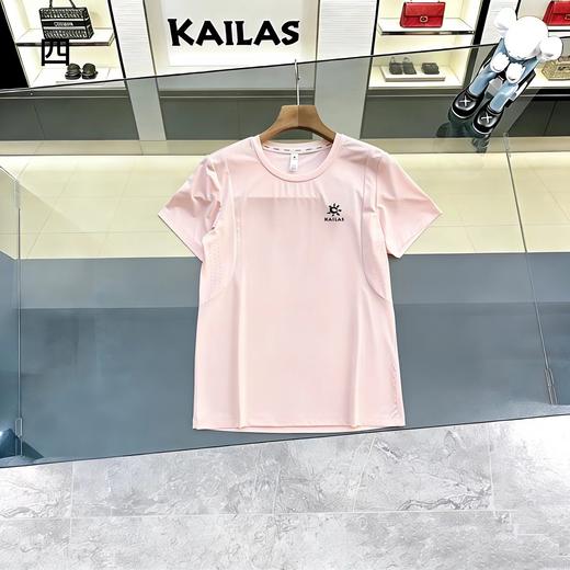 F040920夏季新款冰丝速干户外运动健身透气速干科技面料短袖T恤 商品图6