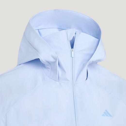 Adidas阿迪达斯SOFT LUX LIGHTWEIGHT JACKET 邵雨琪同款 轻柔雅 防晒UPF50+凉感梭织连帽夹克薄外套KH2711 商品图9