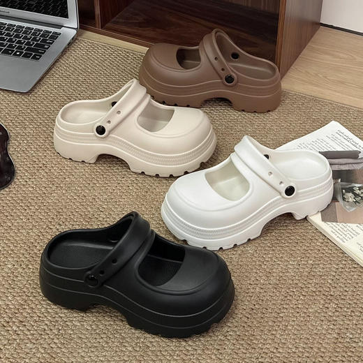 【醒粉福利29.9元/双】复古凉拖·EVA轻量材质，防滑耐磨 久穿不累 商品图4