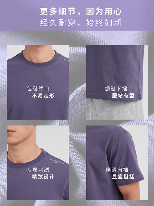 【夏日男装  吸湿透气无惧暴汗 】抗菌防臭 干爽舒适  潮男型男必备单品 商品图4