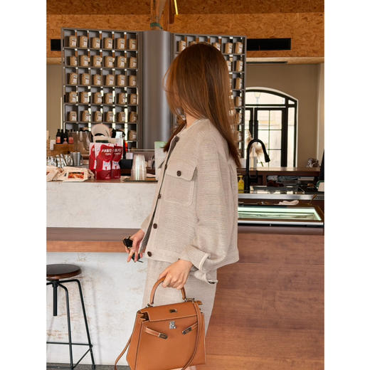 2604214    麻棉 亮丝 休闲外套 商品图13