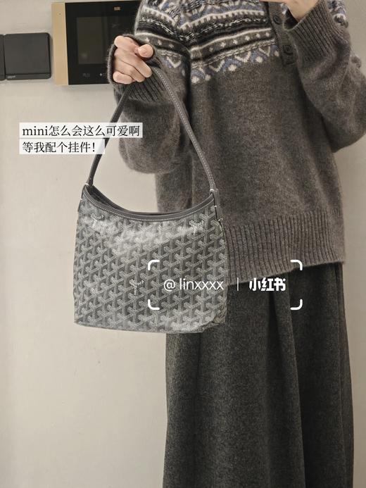 三色发售！！毒家！戈雅（Goyard）Hobo  mini腋下包 单肩包 商品图1